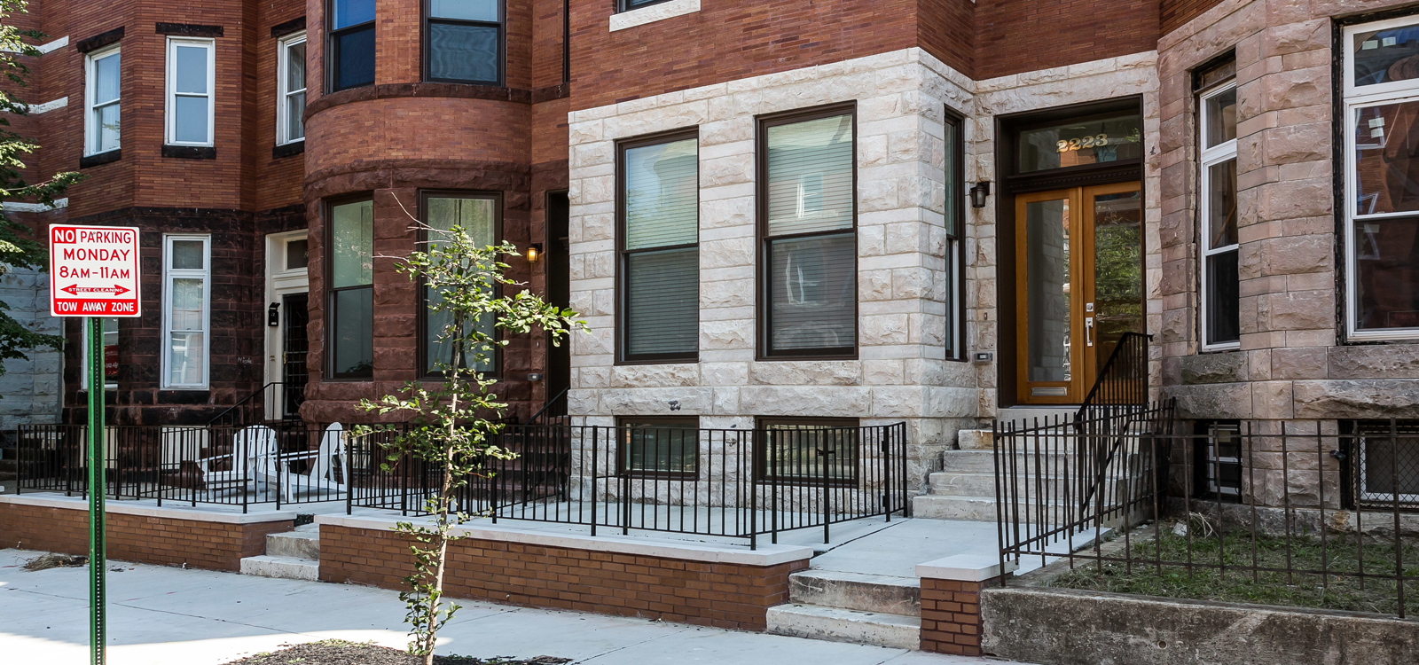 Callow Ave. NSP2 Housing Project, Baltimore, MD, residential renovation by UrbanBuilt