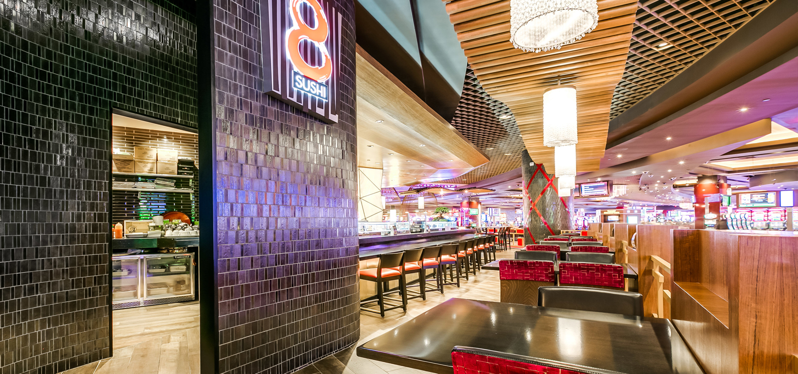 8 at Luk Fu, Maryland Live Casino, Baltimore MD, commercial renovation by UrbanBuilt