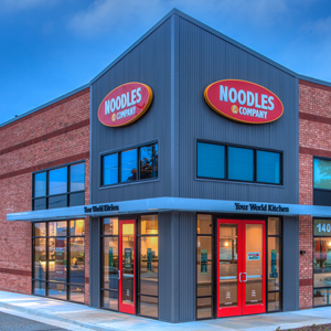 Noodles & Company locations by UrbanBuilt